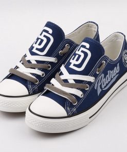San Diego Padres Limited Low Top Canvas Shoes Sport