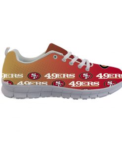 San Francisco 49ers Custom 3D Running Sneakers