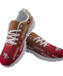 San Francisco 49ers Custom 3D Running Sneakers