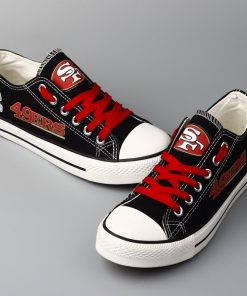 San Francisco 49ers Limited Low Top Canvas Sneakers