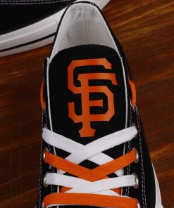 San Francisco Giants Limited Low Top Canvas Shoes Sport