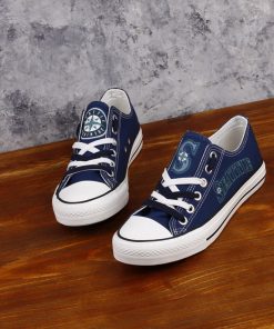 Seattle Mariners Low Top Canvas Shoes Sport