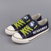 Seattle Seahawks Limited Low Top Canvas Sneakers