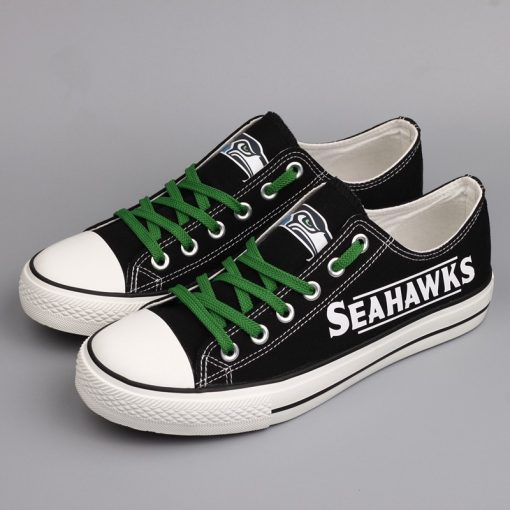 Seattle Seahawks Limited Low Top Canvas Shoe Sport