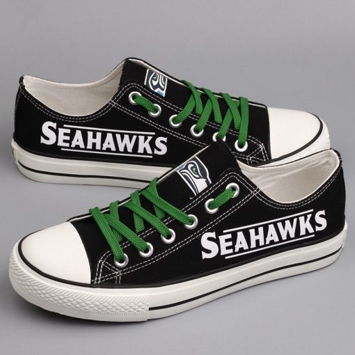 Seattle Seahawks Limited Low Top Canvas Shoe Sport