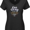 Smack FGHFG Baltimore Football Fans Too Sexy to Be A Steelers Fan Black Ladies TFGHFG Shirt