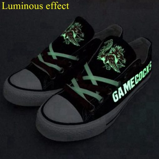 South Carolina Gamecocks Limited Luminous Low Top Canvas Sneakers