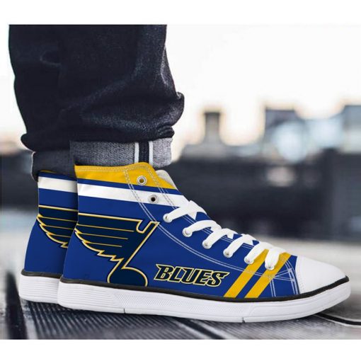 St. Louis Blues 3D Casual Canvas Shoes Sport