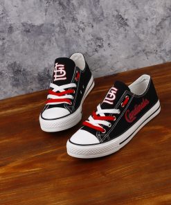St. Louis Cardinals Limited Low Top Canvas Sneakers