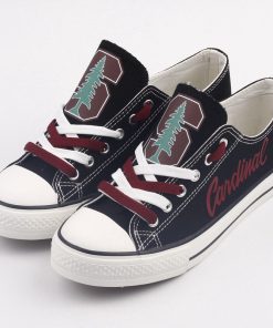 Stanford Cardinal Limited Low Top Canvas Sneakers