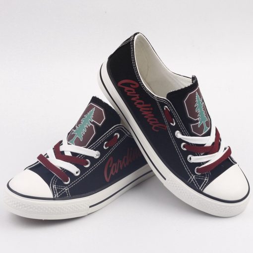 Stanford Cardinal Limited Low Top Canvas Sneakers