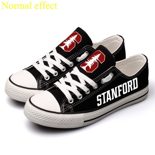 Stanford Cardinal Limited Luminous Low Top Canvas Sneakers