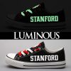 Stanford Cardinal Limited Luminous Low Top Canvas Sneakers