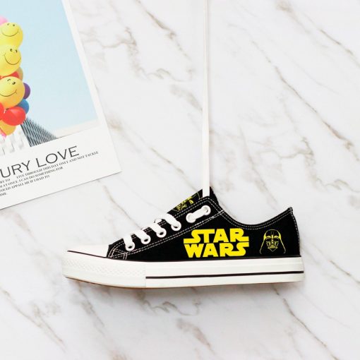 Star Wars Darth Vader Casual Canvas Low Top Adults Sneakers