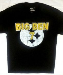 Steelers Ben Roethlisberger Distressed T Shirt