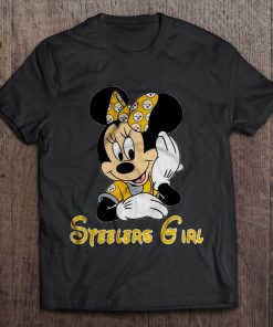 Steelers Girl Minnie Mouse Version Tshirts