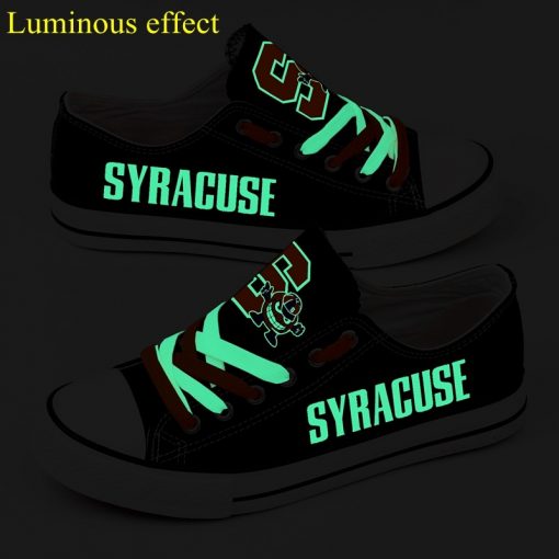 Syracuse Orange Limited Luminous Low Top Canvas Shoes Sport