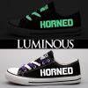 TCU Horned Frogs Limited Luminous Low Top Canvas Sneakers