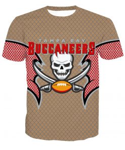 Tampa Bay Buccaneers Football Fans Casual T-shirt