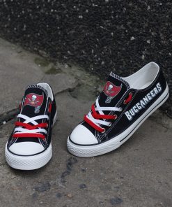 Tampa Bay Buccaneers Limited Luminous Low Top Canvas Sneakers