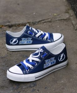 Tampa Bay Lightning Limited Fans Low Top Canvas Sneakers