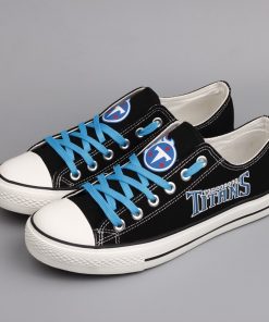 Tennessee Titans Limited Low Top Canvas Sneakers