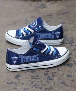 Tennessee Titans Low Top Canvas Shoes Sport