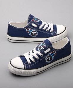 Tennessee Titans Low Top Canvas Sneakers