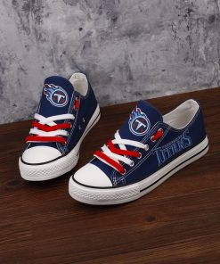 Tennessee Titans Limited Low Top Canvas Shoe Sport