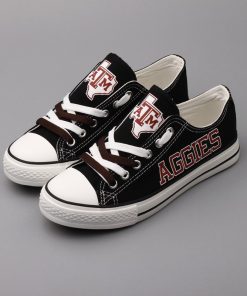 Texas A&M Aggies Limited Low Top Canvas Sneakers