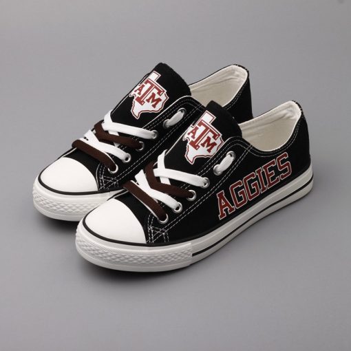 Texas A&M Aggies Limited Low Top Canvas Sneakers