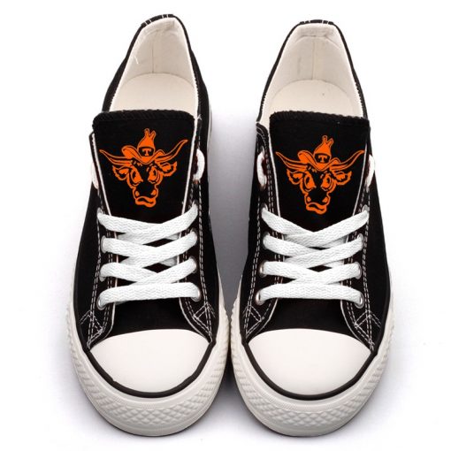 Texas Longhorns Limited Low Top Canvas Shoes Sport
