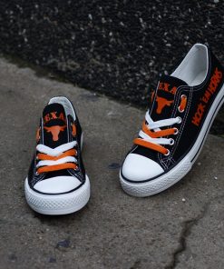 Texas Longhorns Limited Low Top Canvas Sneakers