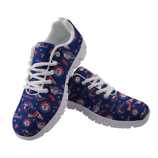 Texas Rangers Custom 3D Running Shoes