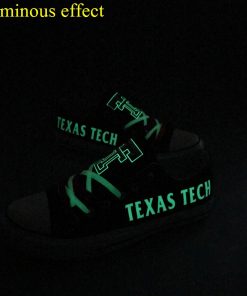 Texas Tech Red Raiders Limited Luminous Low Top Canvas Sneakers