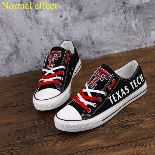 Texas Tech Red Raiders Limited Luminous Low Top Canvas Sneakers