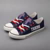 Tidehaven Tigers Limited High School Students Low Top Canvas Sneakers