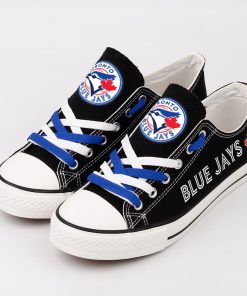 Toronto Blue Jays Low Top Canvas Sneakers