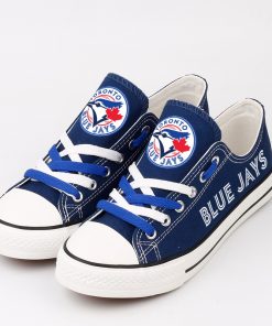 Toronto Blue Jays Low Top Canvas Shoes Sport