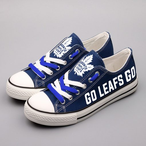 Toronto Maple Leafs Limited Low Top Canvas Shoes Sport