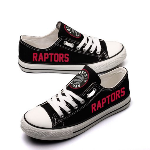 Toronto Raptors Fans Low Top Canvas Shoes Sport