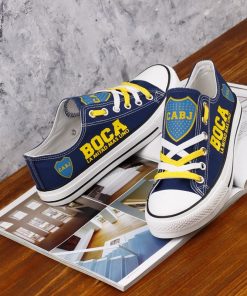 Boca Juniors Team Canvas Shoes Sport