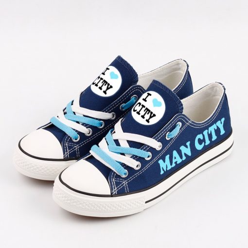 Manchester City Team Canvas Sneakers