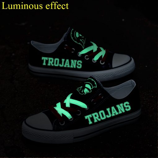 USC Trojans Limited Southern California Trojans Luminous Low Top Canvas Sneakers
