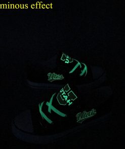 Utah Utes Limited Luminous Low Top Canvas Sneakers