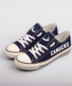 Vancouver Canucks Limited Low Top Canvas Sneakers