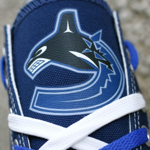 Vancouver Canucks Limited Low Top Canvas Shoes Sport