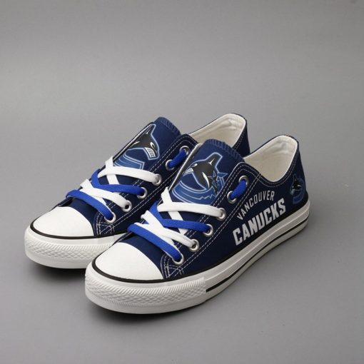Vancouver Canucks Limited Low Top Canvas Shoes Sport