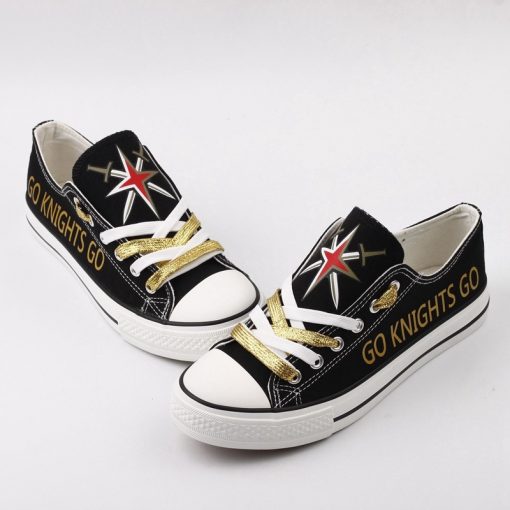 Vegas Golden Knights Limited Fans Low Top Canvas Sneakers