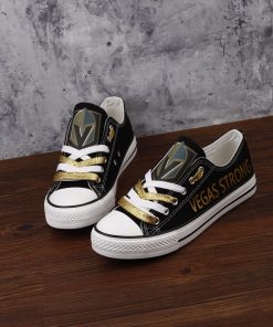 Vegas Golden Knights Limited Fans Low Top Canvas Shoes Sport